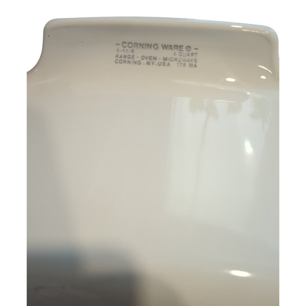 Vintage CorningWare 4QT A-84-B Spice of Life L Echalote La Sauge Dish w Lid - Picture 5 of 16